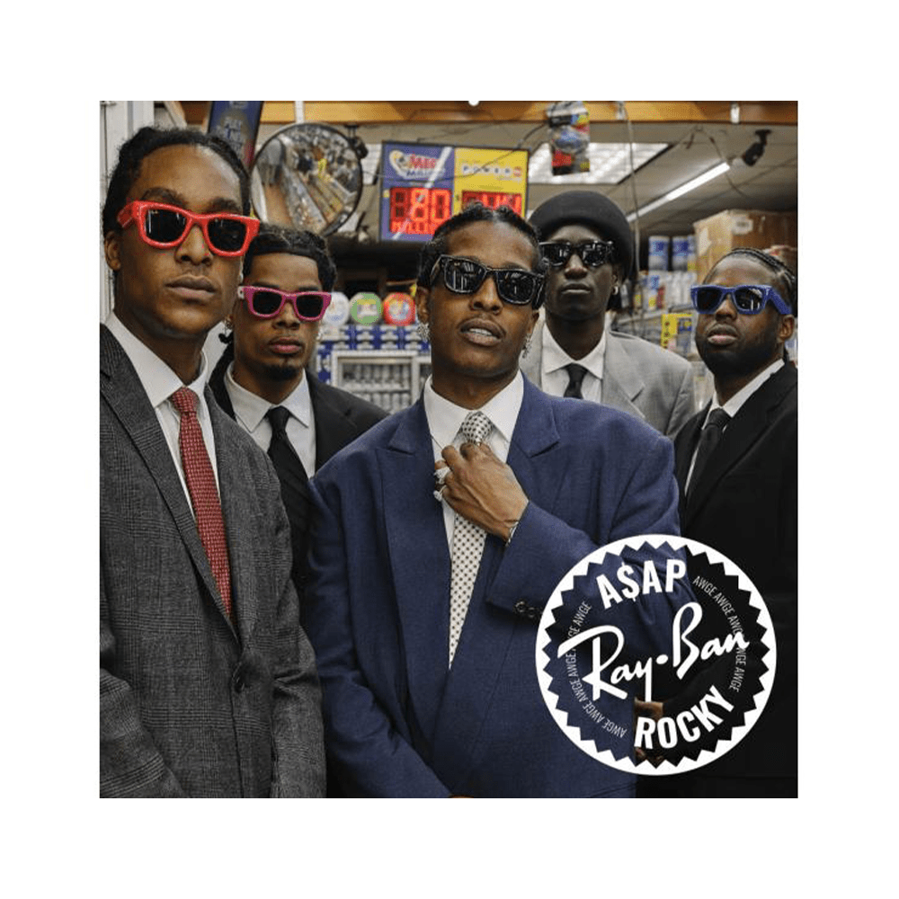 Ray-Ban Wayfarer Puffer RB4940 671/87 by A$AP Rocky Sunglasses